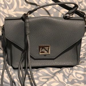 Light blue crossbody purse
